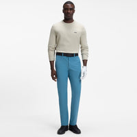 BOSS Golf Jumper - Knitted Ever-X Crew Neck - Pelican WI26