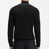 BOSS Golf Jumper - Knitted Ever-X QZ - Black WI26