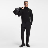 BOSS Golf Jumper - Knitted Ever-X QZ - Black WI26