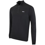 BOSS Golf Jumper - Knitted Ever-X QZ - Black WI26