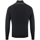 BOSS Golf Jumper - Knitted Ever-X QZ - Black WI26