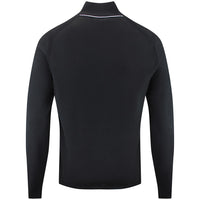 BOSS Golf Jumper - Knitted Ever-X QZ - Black WI26