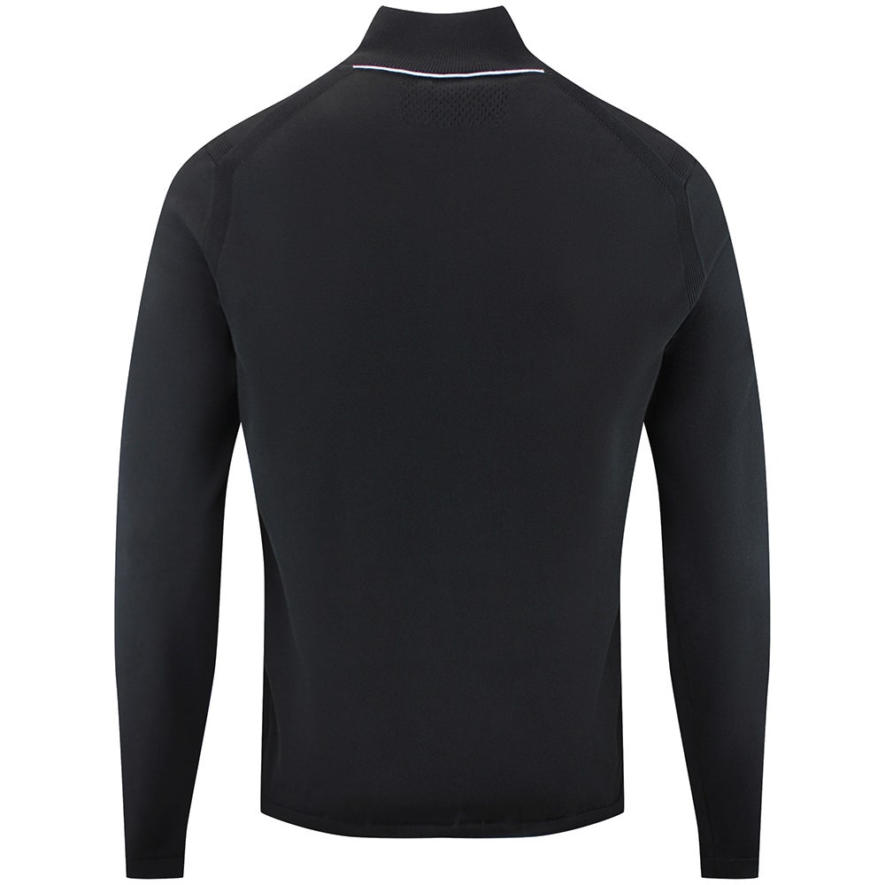 BOSS Golf Jumper - Knitted Ever-X QZ - Black WI26