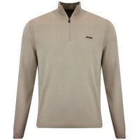 BOSS Golf Jumper - Knitted Ever-X QZ - Brindle WI26