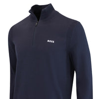 BOSS Golf Jumper - Knitted Ever-X QZ - Dark Navy WI26