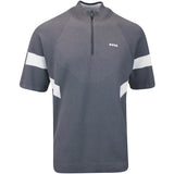 BOSS Golf Jumper - Knitted Retro SS Hybrid - Asphalt FA25