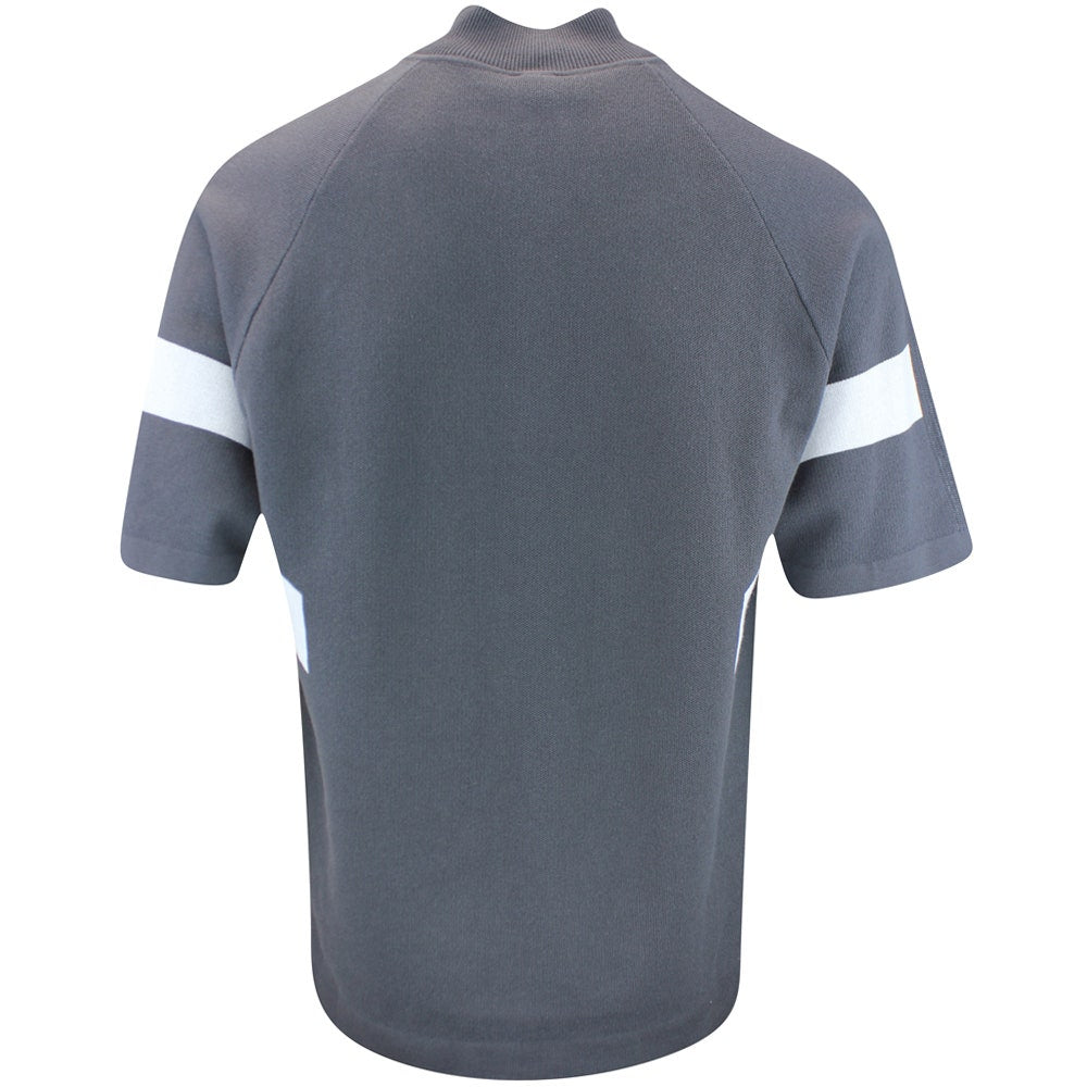 BOSS Golf Jumper - Knitted Retro SS Hybrid - Asphalt FA25