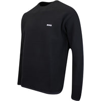 BOSS Golf Jumper - Rartic Crew Neck - Black WI24