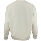 BOSS Golf Jumper - Stenson Oversize Crew Neck - Almond Milk WI25