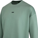 BOSS Golf Jumper - Stenson Oversize Crew Neck - Laurel Wreath WI25
