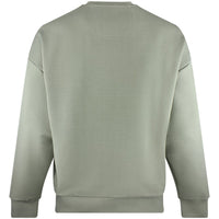 BOSS Golf Jumper - Stenson Oversize Crew Neck - Olive Green SP26