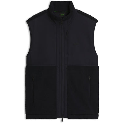 BOSS Golf Jumper - Sveedy Vest Relaxed Fit - Dark Navy WI26