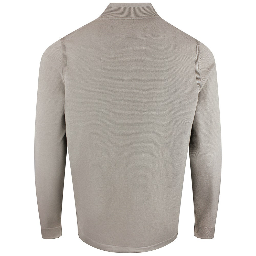 BOSS Golf Jumper - Terrace QZ Knit - Brindle SU26