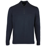 BOSS Golf Jumper - Terrace QZ Knit - Dark Navy SU26