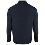 BOSS Golf Jumper - Terrace QZ Knit - Dark Navy SU26