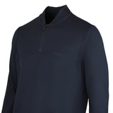 BOSS Golf Jumper - Terrace QZ Knit - Dark Navy SU26