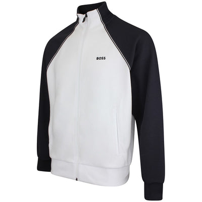 BOSS Golf Mid Layer - Join Skaz FZ - Bright White SU26