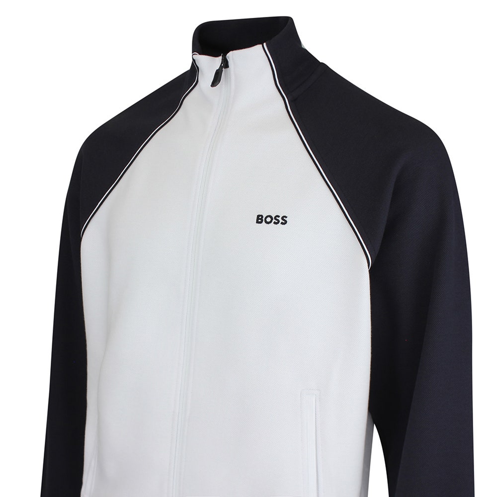 BOSS Golf Mid Layer - Join Skaz FZ - Bright White SU26