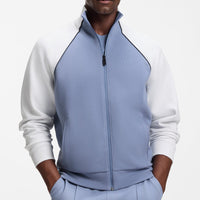 BOSS Golf Mid Layer - Join Skaz FZ - Colony Blue SU26