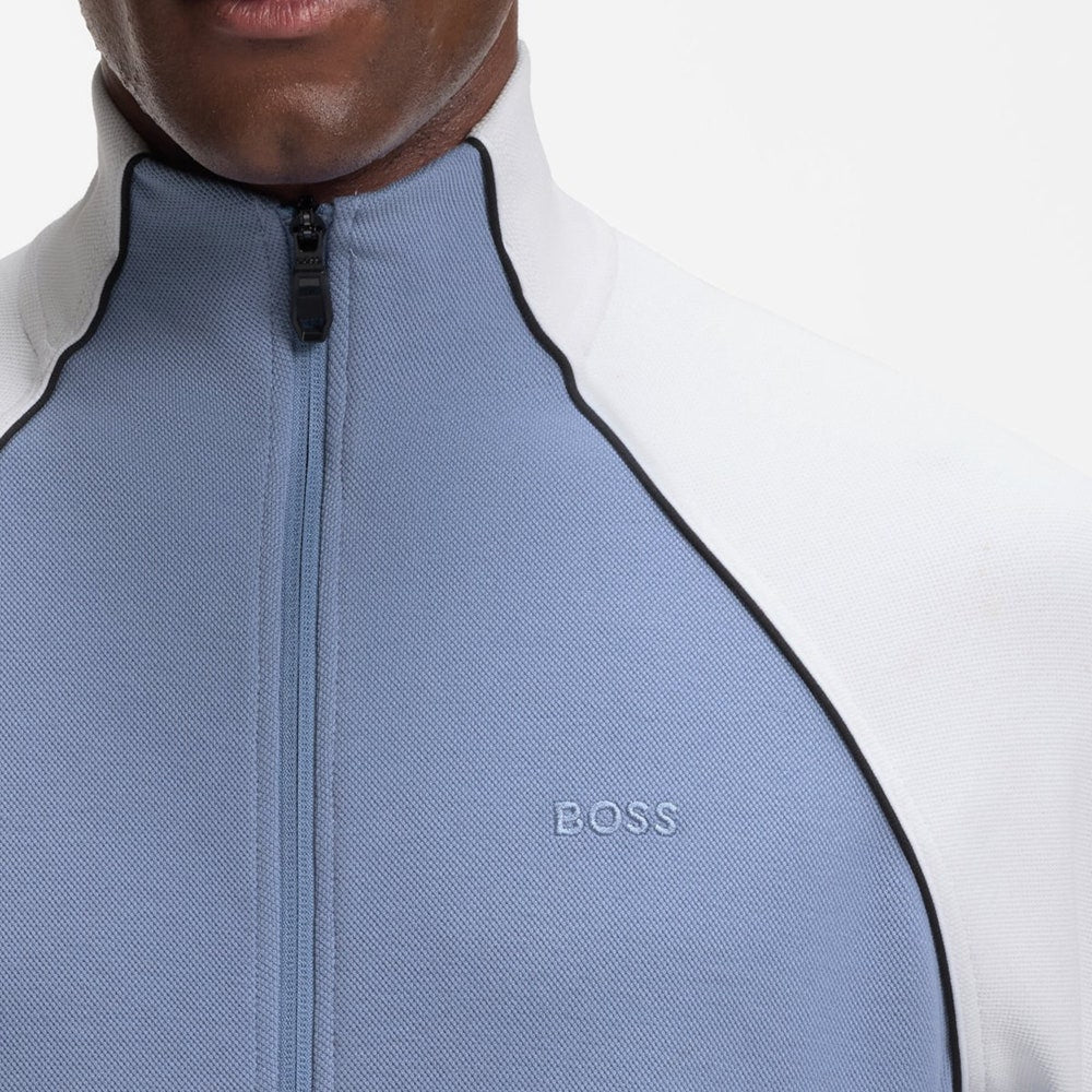 BOSS Golf Mid Layer - Join Skaz FZ - Colony Blue SU26
