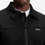 BOSS Golf Mid Layer - Member FZ Relaxed - Black SU26