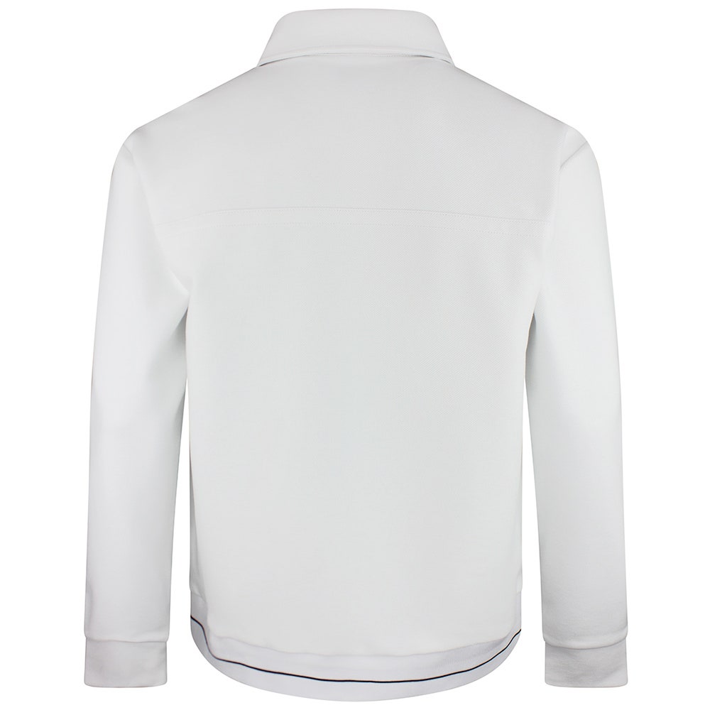BOSS Golf Mid Layer - Member FZ Relaxed - Bright White SU26