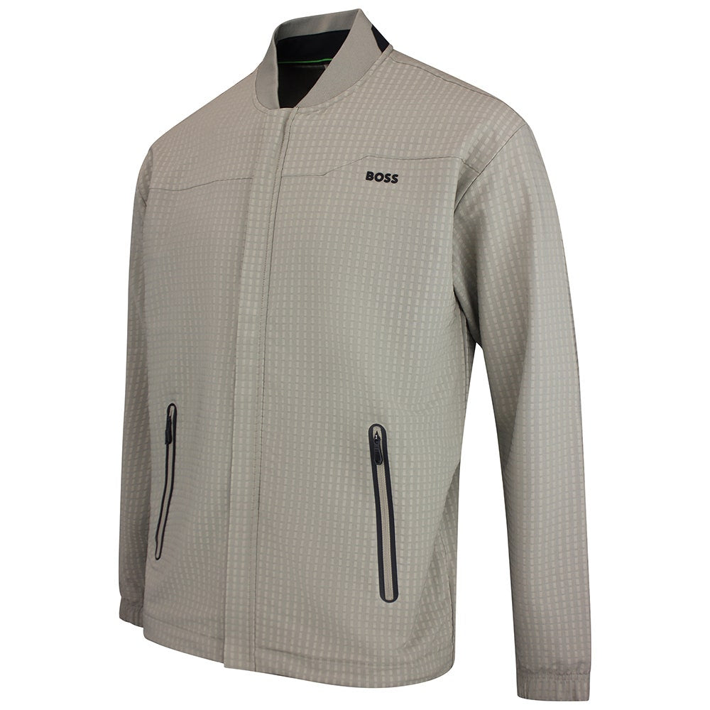 BOSS Golf Mid Layer - Terrace FZ Relaxed - Brindle SU26