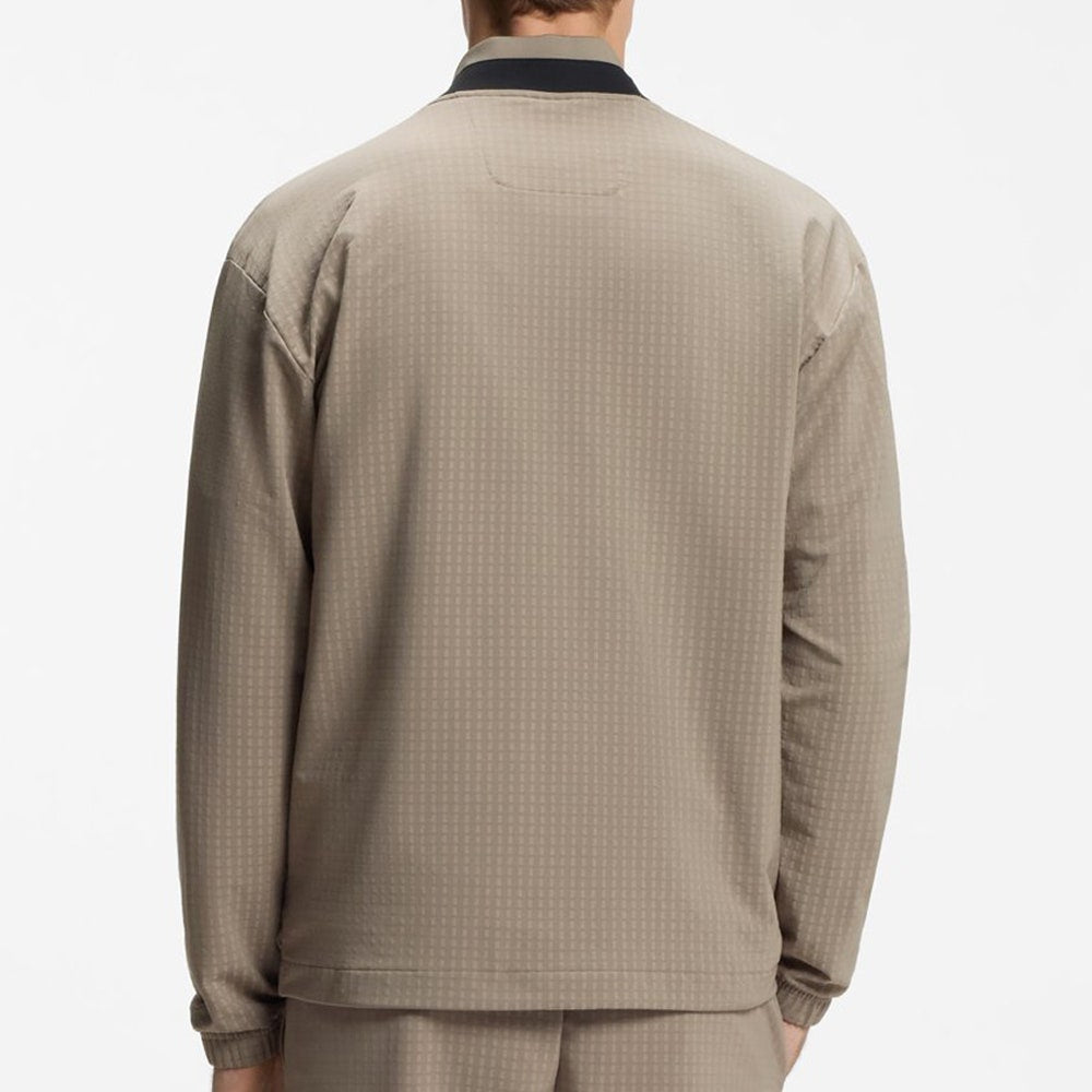 BOSS Golf Mid Layer - Terrace FZ Relaxed - Brindle SU26