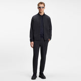 BOSS Golf Mid Layer - Terrace FZ Relaxed - Dark Navy SU26