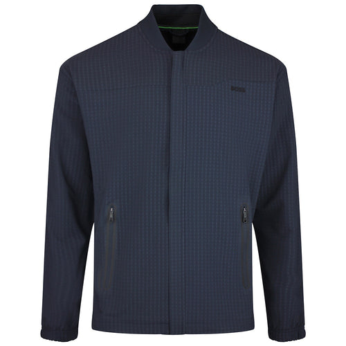 BOSS Golf Mid Layer - Terrace FZ Relaxed - Dark Navy SU26