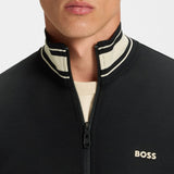BOSS Golf Mid Layer - Zone FZ - Black WI25