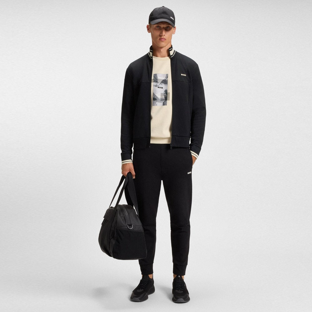 BOSS Golf Mid Layer - Zone FZ - Black WI25