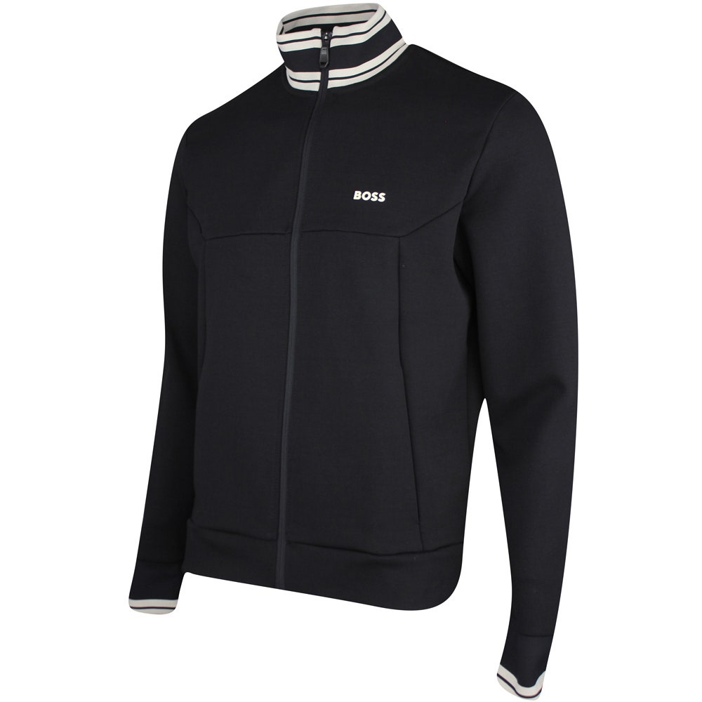 BOSS Golf Mid Layer - Zone FZ - Black WI25