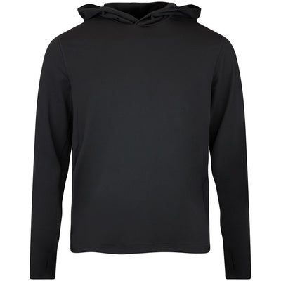 BOSS Golf Pullover - Active Hoodie - Black FA26