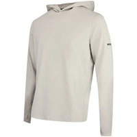 BOSS Golf Pullover - Active Hoodie - Pelican FA26
