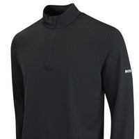 BOSS Golf Pullover - Active QZ - Black WI26