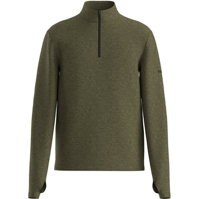 BOSS Golf Pullover - Active QZ - Khaki Heather WI26