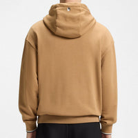 BOSS Golf Pullover - French Terry Hoodie BO - Iconic Camel SU25
