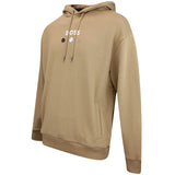 BOSS Golf Pullover - French Terry Hoodie BO - Iconic Camel SU25