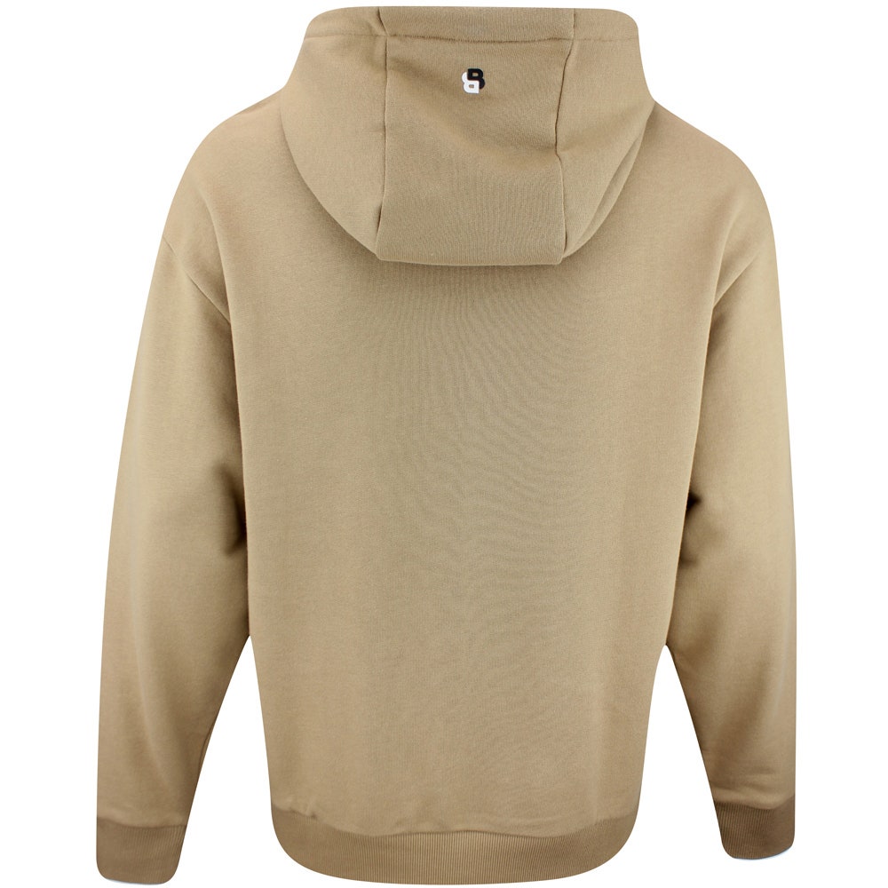 BOSS Golf Pullover - French Terry Hoodie BO - Iconic Camel SU25