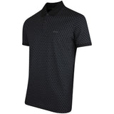 BOSS Golf Shirt - Chip Pattern GOC Reg. Fit - Black SP26