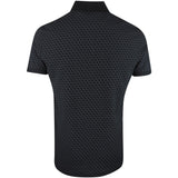 BOSS Golf Shirt - Chip Pattern GOC Reg. Fit - Black SP26