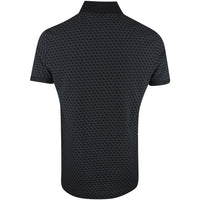 BOSS Golf Shirt - Chip Pattern GOC Reg. Fit - Black SP26