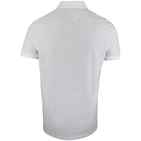 BOSS Golf Shirt - Chip Pattern GOC Reg. Fit - Bright White SP26
