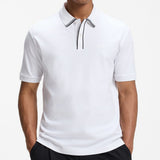 BOSS Golf Shirt - Cord Paddy Reg. Fit - Bright White WI26