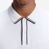 BOSS Golf Shirt - Cord Paddy Reg. Fit - Bright White WI26