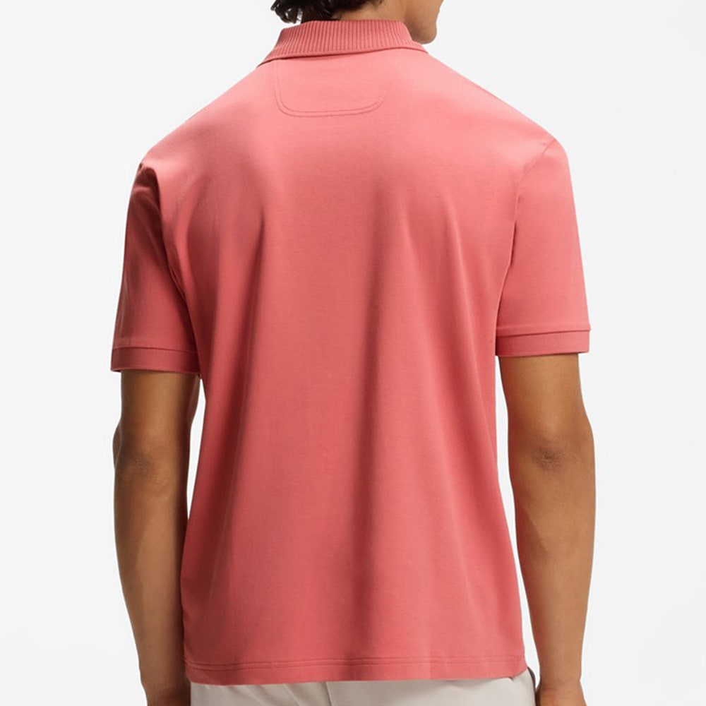 BOSS Golf Shirt - Cord Paddy Reg. Fit - Coral WI26