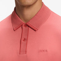 BOSS Golf Shirt - Cord Paddy Reg. Fit - Coral WI26
