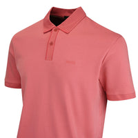 BOSS Golf Shirt - Cord Paddy Reg. Fit - Coral WI26