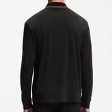 BOSS Golf Shirt - Cord Plisy LS Reg. Fit - Black WI26
